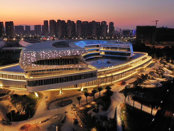 燈火輝煌，勇電助力福州冠城大通廣場